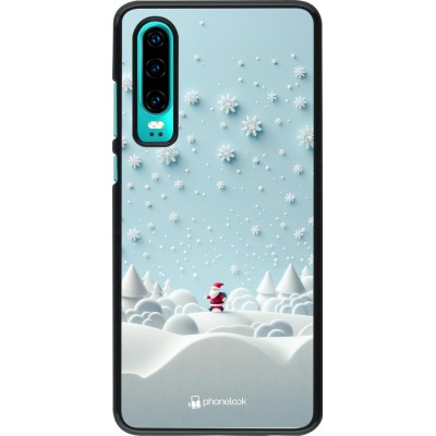 Coque Huawei P30 - Noël 2023 Petit Père Flocon