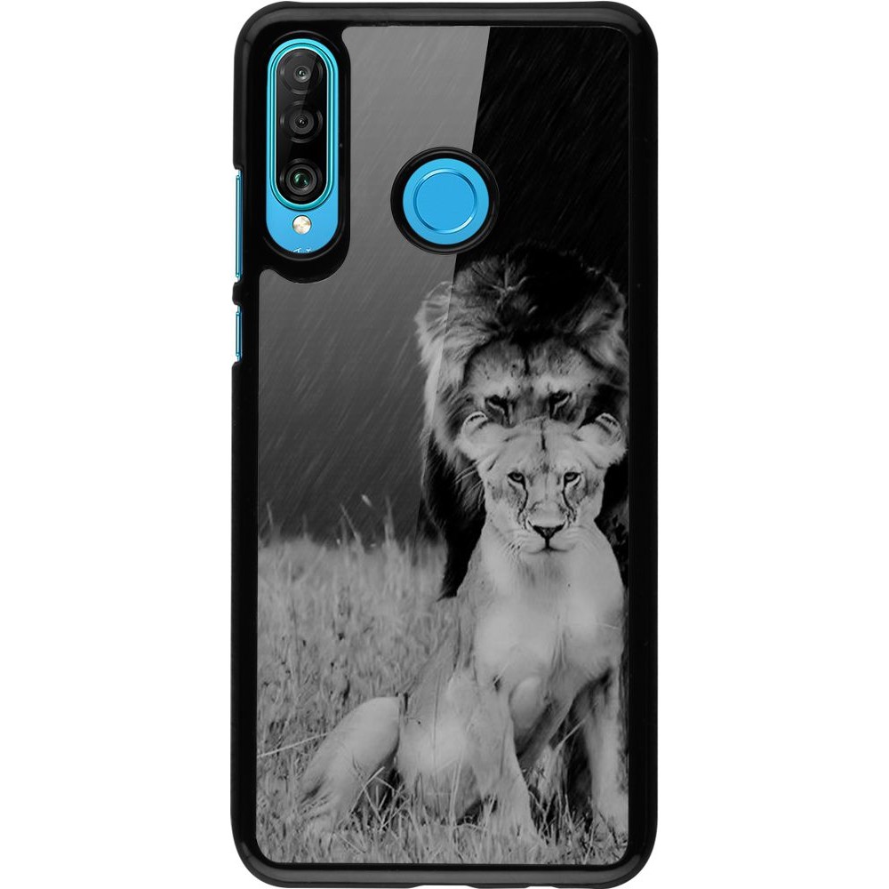 Coque Huawei P30 Lite - Angry lions