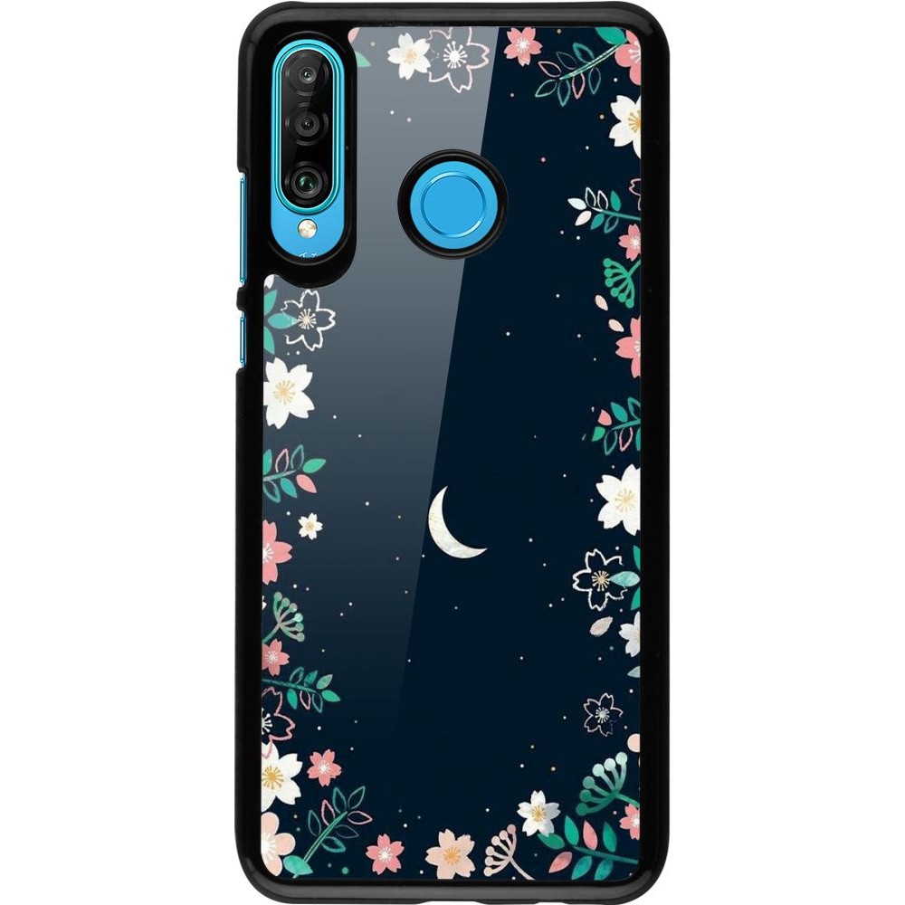 Coque Huawei P30 Lite - Flowers space