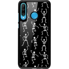 Coque Huawei P30 Lite - Halloween 2024 dancing skeleton