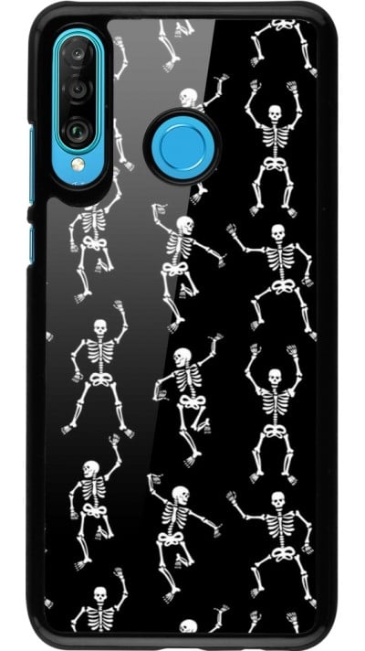 Coque Huawei P30 Lite - Halloween 2024 dancing skeleton