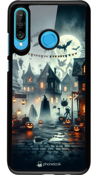 Coque Huawei P30 Lite - Halloween Spookville