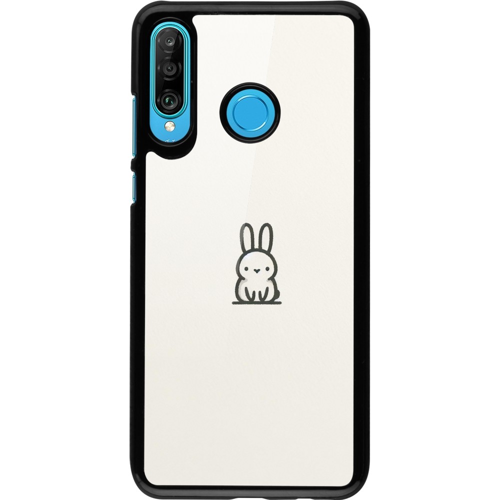 Coque Huawei P30 Lite - Minimal bunny cutie