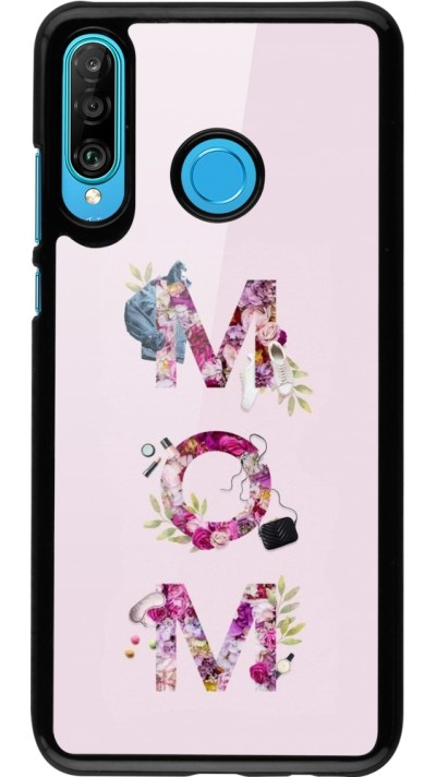 Coque Huawei P30 Lite - Mom 2024 girly mom