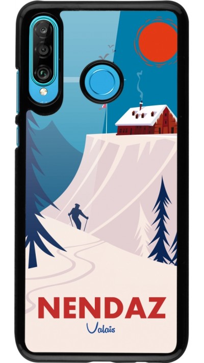 Coque Huawei P30 Lite - Nendaz Cabane Ski