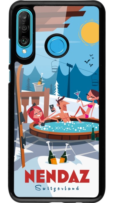 Coque Huawei P30 Lite - Nendaz Mountain Jacuzzi