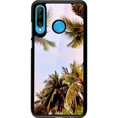 Coque Huawei P30 Lite - Summer 2023 palm tree vibe