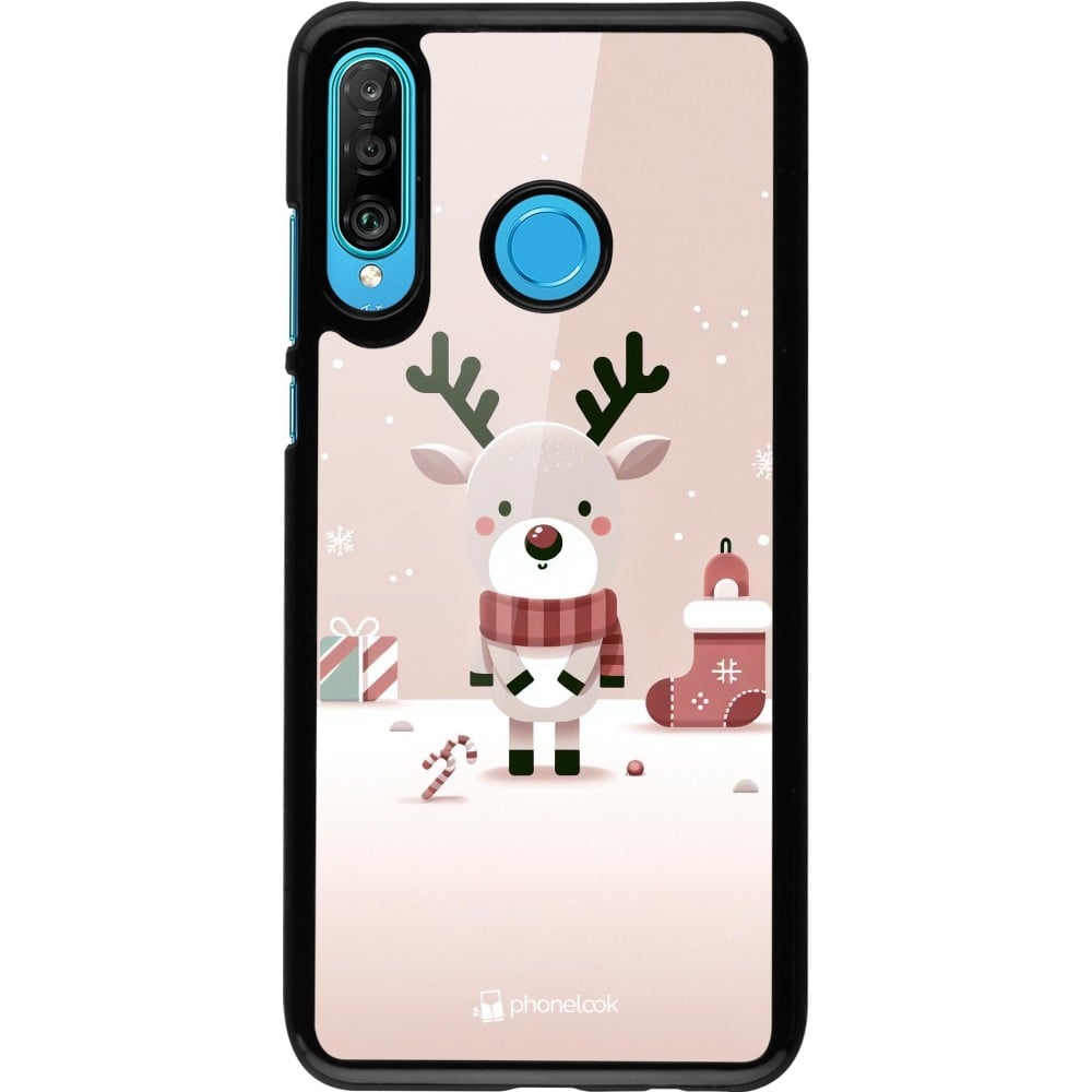 Coque Huawei P30 Lite - Noël 2023 Choupinette Renne