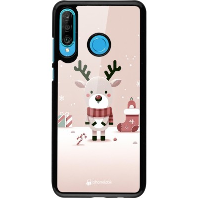 Coque Huawei P30 Lite - Noël 2023 Choupinette Renne