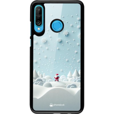 Coque Huawei P30 Lite - Noël 2023 Petit Père Flocon