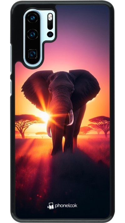 Coque Huawei P30 Pro - Elephant Sunrise Beauty