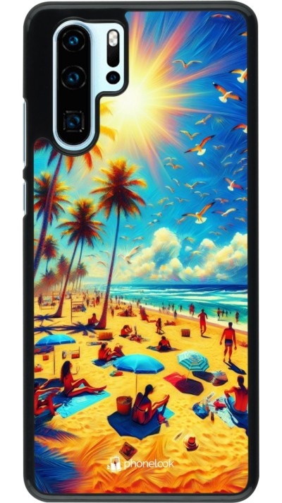 Coque Huawei P30 Pro - Été Paradis Paint