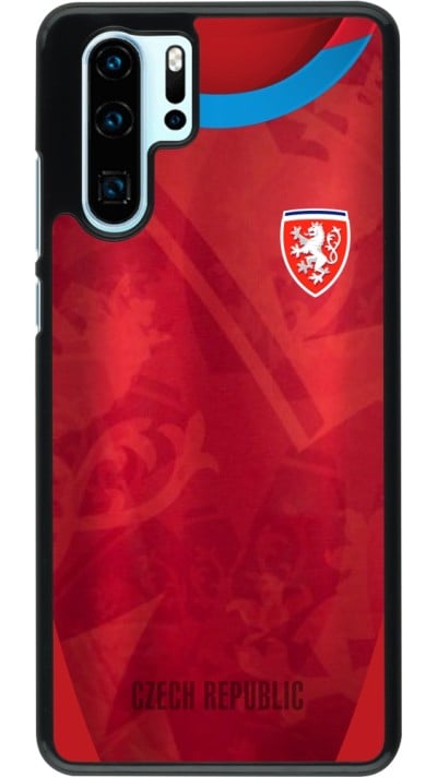 Coque Huawei P30 Pro - Maillot de football République Tchèque personnalisable