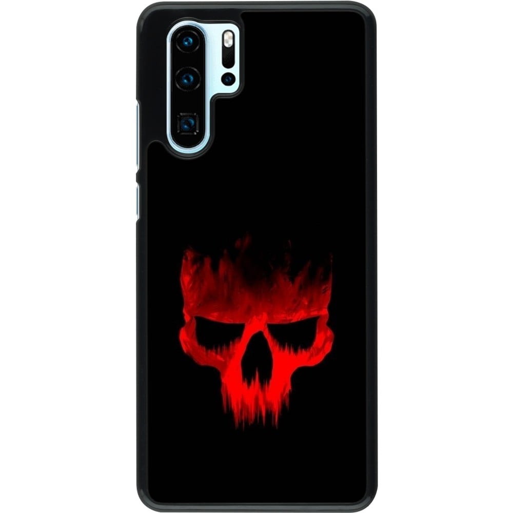 Coque Huawei P30 Pro - Halloween 2023 scary skull