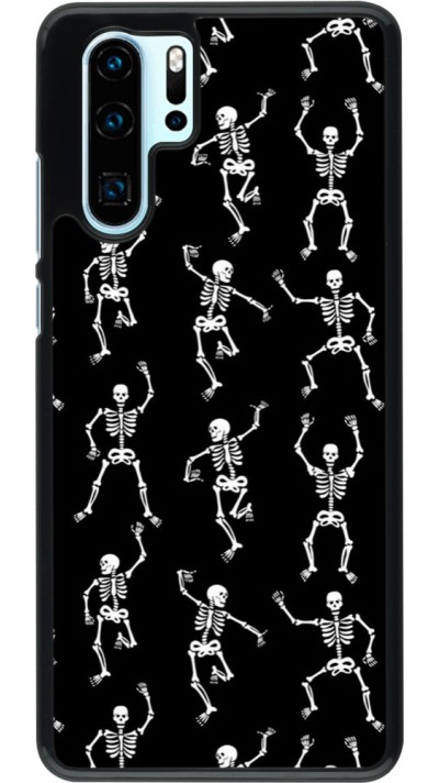 Coque Huawei P30 Pro - Halloween 2024 dancing skeleton