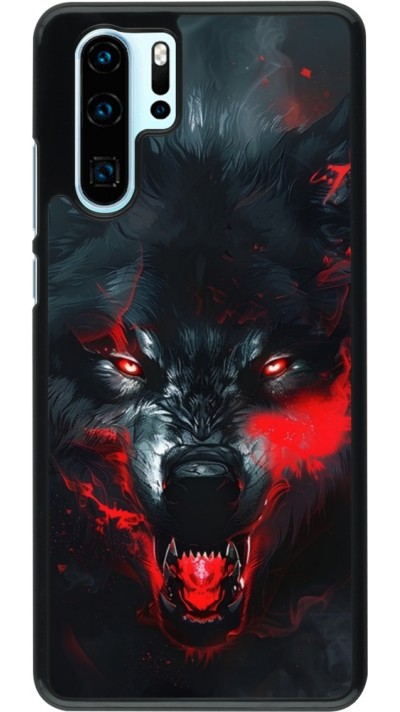 Coque Huawei P30 Pro - Halloween 2024 mad werewolf