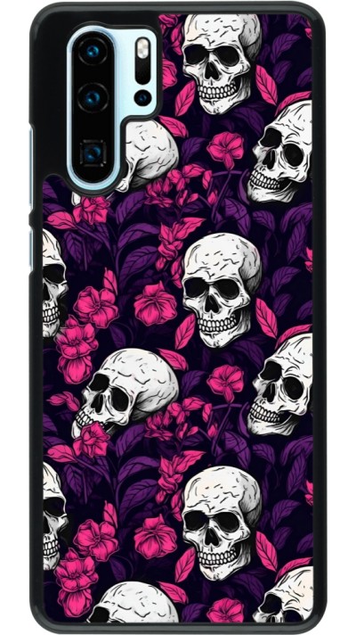 Coque Huawei P30 Pro - Halloween 2024 romantic skulls