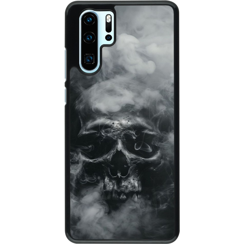 Coque Huawei P30 Pro - Halloween 2024 smoky skull