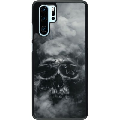 Coque Huawei P30 Pro - Halloween 2024 smoky skull