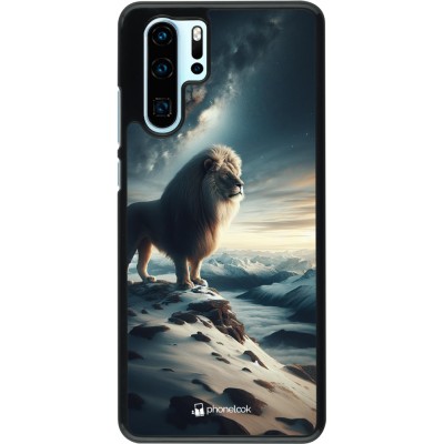 Coque Huawei P30 Pro - Le lion blanc