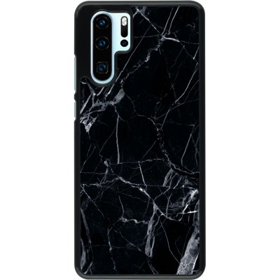 Coque Huawei P30 Pro - Marble Black 01