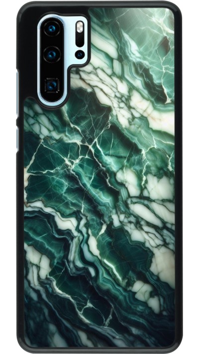 Coque Huawei P30 Pro - Marbre vert majestueux