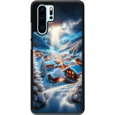 Coque Huawei P30 Pro - Mont Neige Lumière