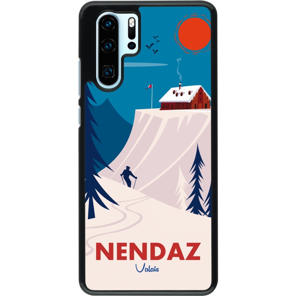 Coque Huawei P30 Pro - Nendaz Cabane Ski