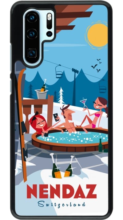 Coque Huawei P30 Pro - Nendaz Mountain Jacuzzi