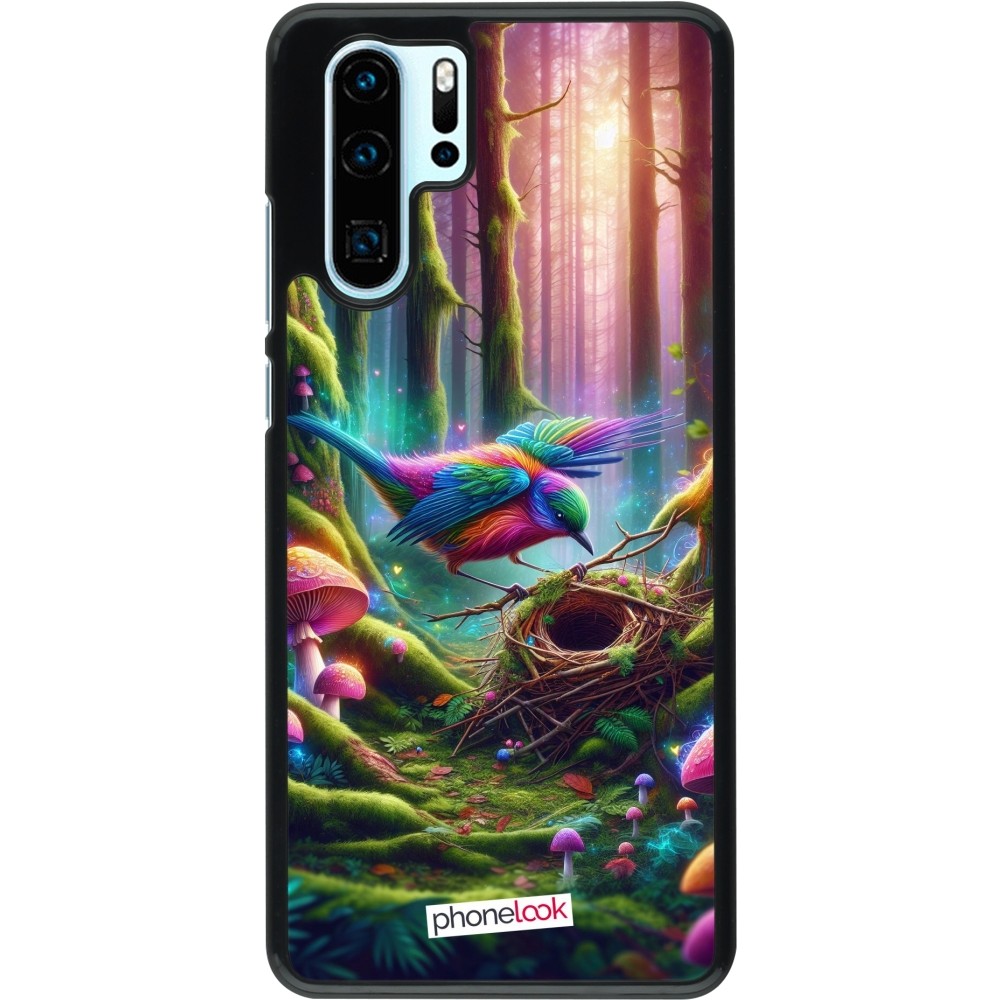 Coque Huawei P30 Pro - Oiseau Nid Forêt