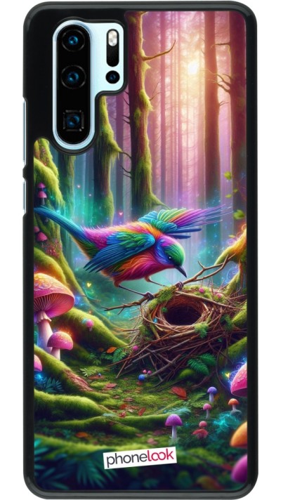 Coque Huawei P30 Pro - Oiseau Nid Forêt