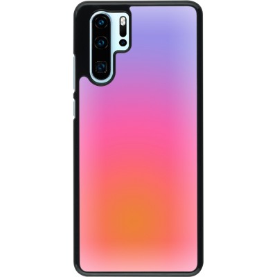 Coque Huawei P30 Pro - Orange Pink Blue Gradient