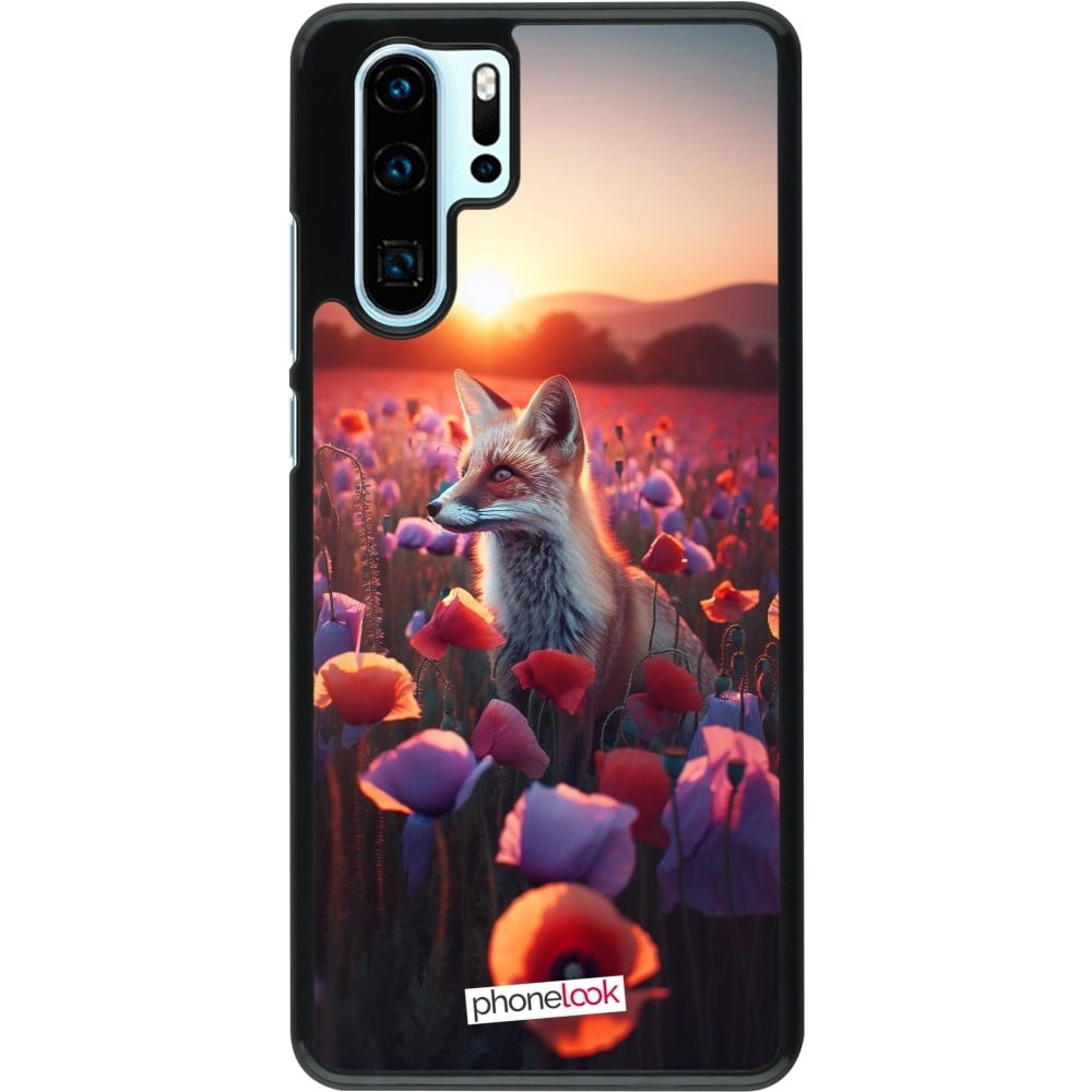 Coque Huawei P30 Pro - Renard pourpre au crépuscule