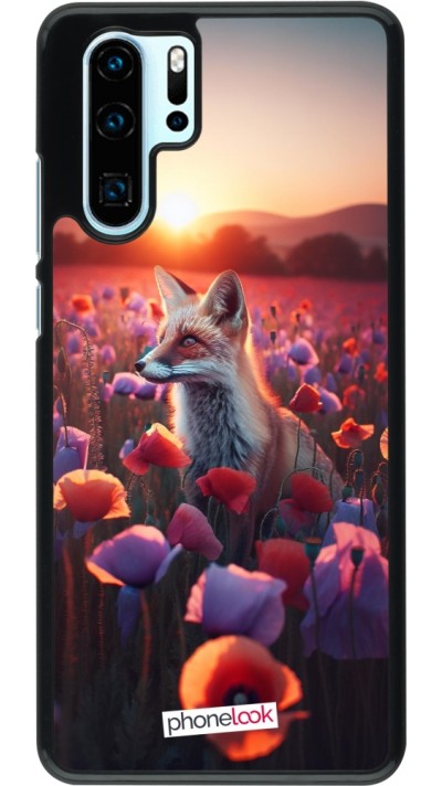 Coque Huawei P30 Pro - Renard pourpre au crépuscule