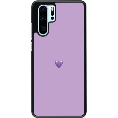 Coque Huawei P30 Pro - Valentine 2023 purpule single heart