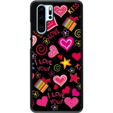 Coque Huawei P30 Pro - Valentine 2023 love symbols