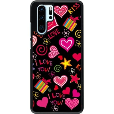 Coque Huawei P30 Pro - Valentine 2023 love symbols