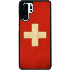 Coque Huawei P30 Pro - Vintage Flag SWISS