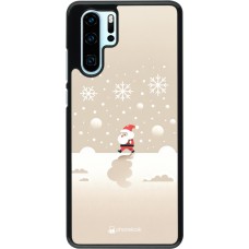 Coque Huawei P30 Pro - Noël 2023 Minimalist Santa