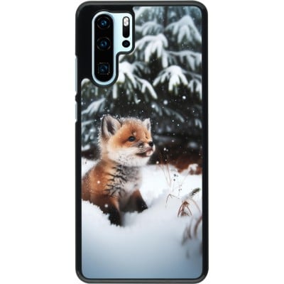 Coque Huawei P30 Pro - Noël 2023 Renardeau sapin