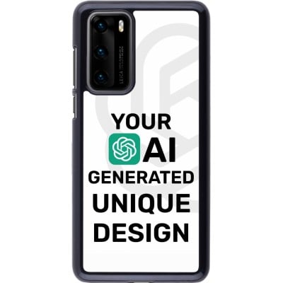 Coque Huawei P40 - 100% unique générée par intelligence artificielle (AI) avec vos idées