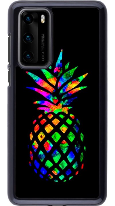 Coque Huawei P40 - Ananas Multi-colors