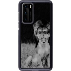 Coque Huawei P40 - Angry lions