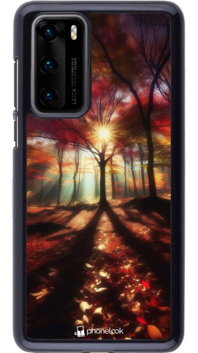 Coque Huawei P40 - Automne doré glare