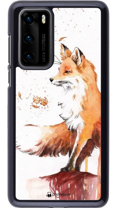 Coque Huawei P40 - Autumn 21 Fox