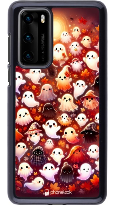 Coque Huawei P40 - Fantômes automne mignons