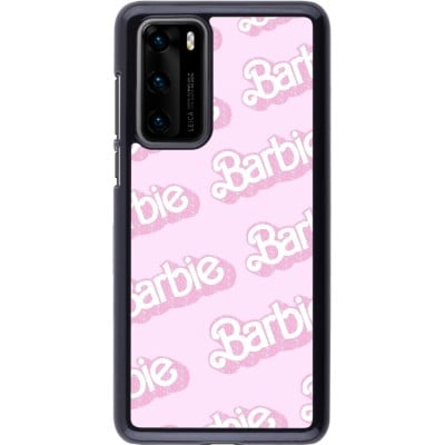 Coque Huawei P40 - Barbie light pink pattern