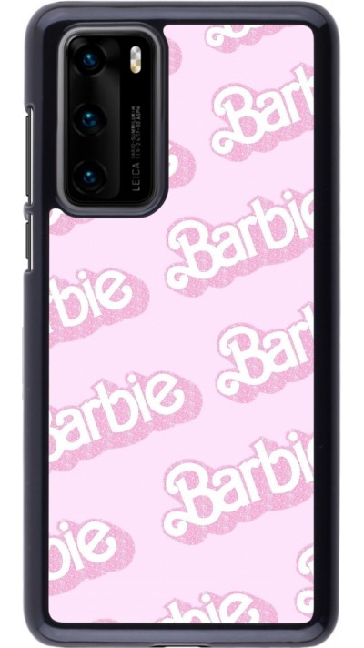 Coque Huawei P40 - Barbie light pink pattern