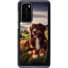 Coque Huawei P40 - Chien Campagne Suisse