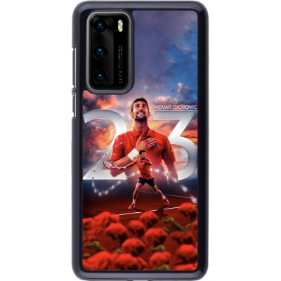 Coque Huawei P40 - Djokovic 23 Grand Slam